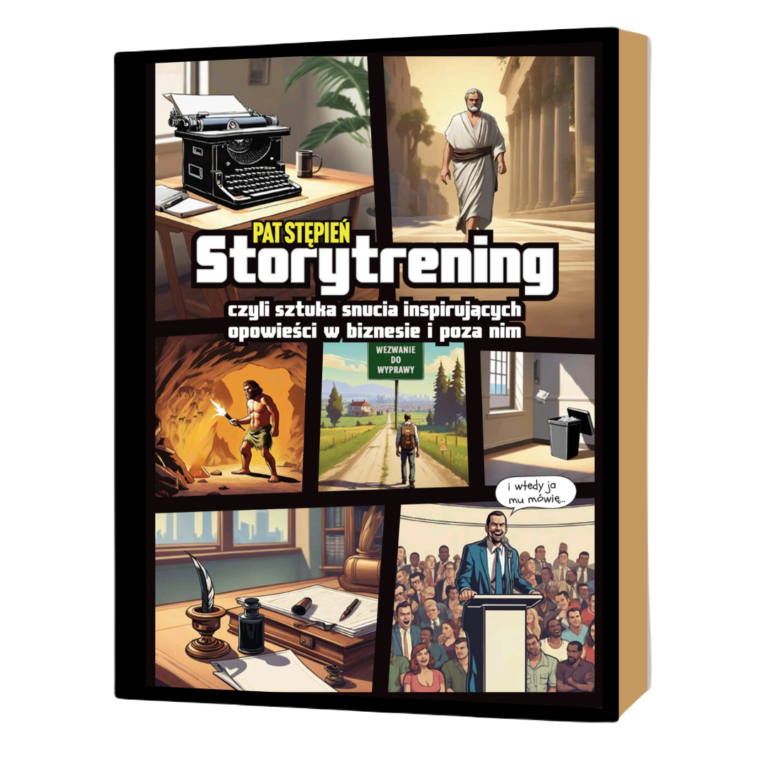 Storytrening, storytelling, książka